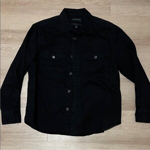 Banana Republic Black Standard Fit Shirt